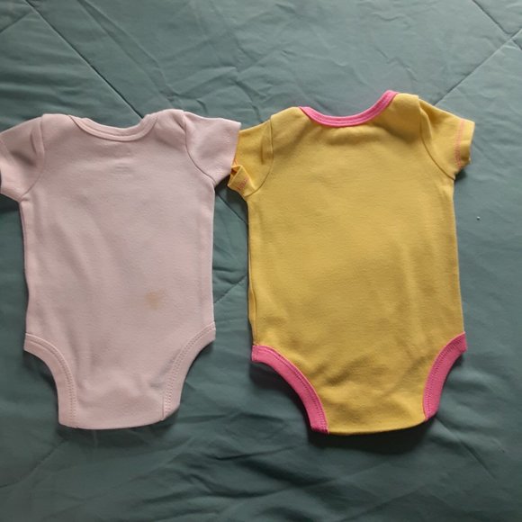 Disney Minnie Mouse Baby Girls Onesies Lot Of 8 Size 0-3 Months - Picture 7 of 16